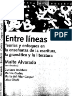 ALVARADO, MAITE Enfoques de La Ensenanza de La Escritura