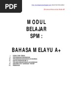 Modul Karangan Pasang Siap SPM
