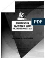 PLANIFICACION DEL COMBATE DE LOS INCENDIOS FORESTALES