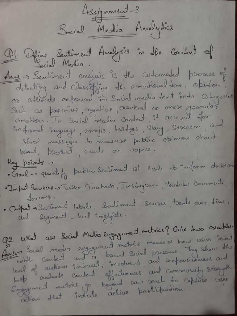Assignment 3 Sma | PDF