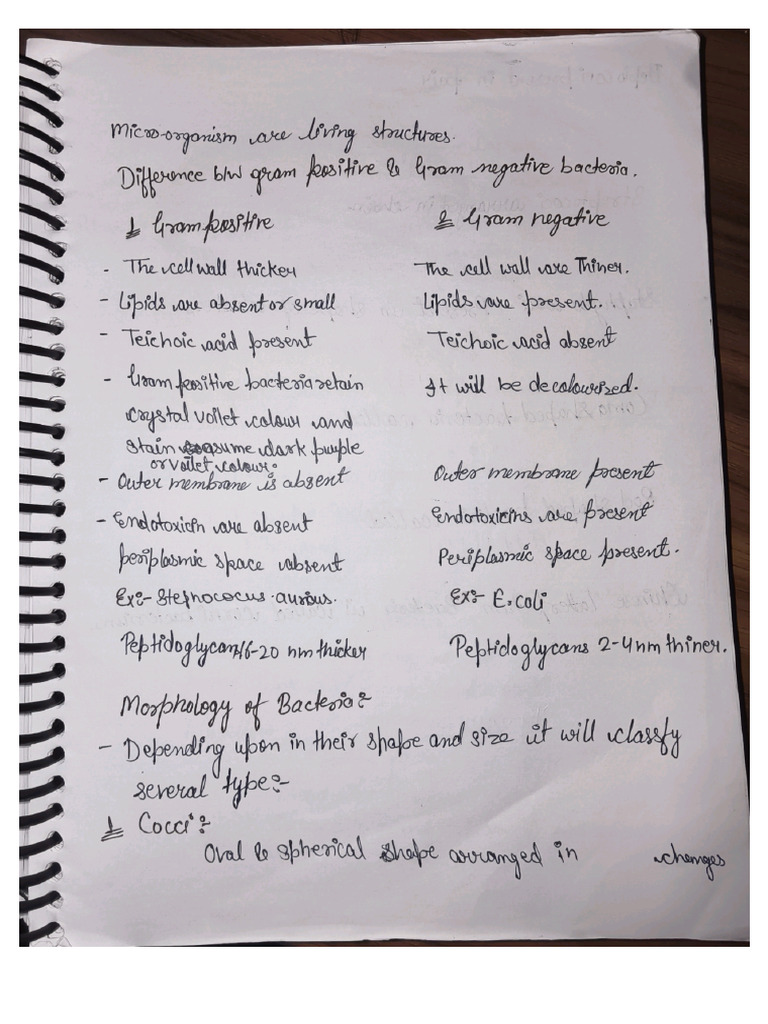 Microbiology Short Notes | PDF