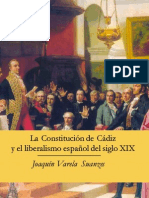 La Constituci N de C Diz y El Liberalismo Espa Ol Del Siglo XIX
