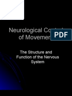 Neurological Control of Movement