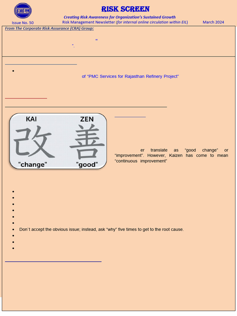 Risk Screen_ 50 | PDF | Risk Management | Risk