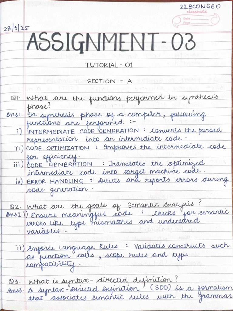 CC Assignment 3 (Tut 1) | PDF