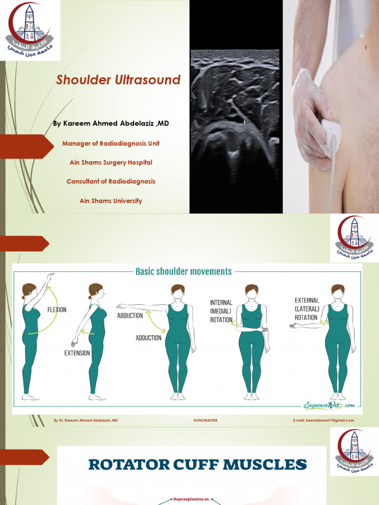 Shoulder Ultrasound Anatomy Guide | PDF | Shoulder | Limbs (Anatomy)