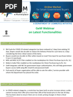 GeMARPTS: Availability & Transaction Report | PDF | Procurement | Internet
