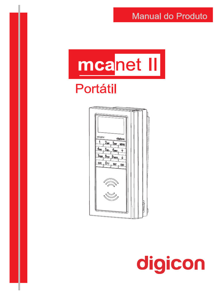 Manual do Portátil MCAN II - Digicon S.A. | PDF | Endereço de IP ...