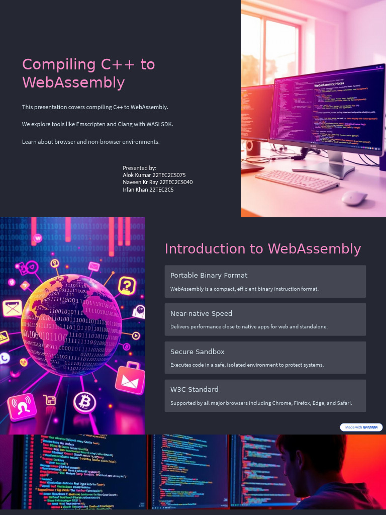 C++ to WebAssembly: Tools & Techniques | PDF | Software | Software ...