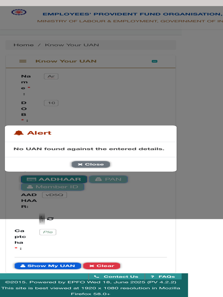 Check Your UAN Status Online | PDF