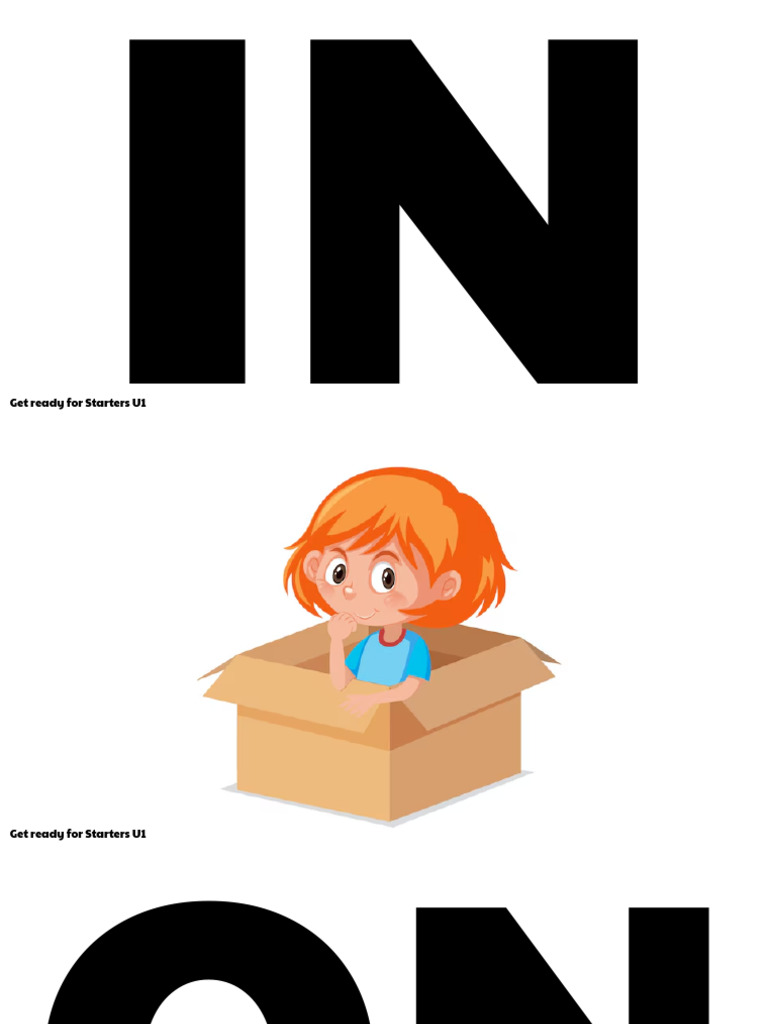 Get Ready For Starters U1 | PDF