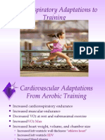 Cardiorespiratory Adaptations To Training