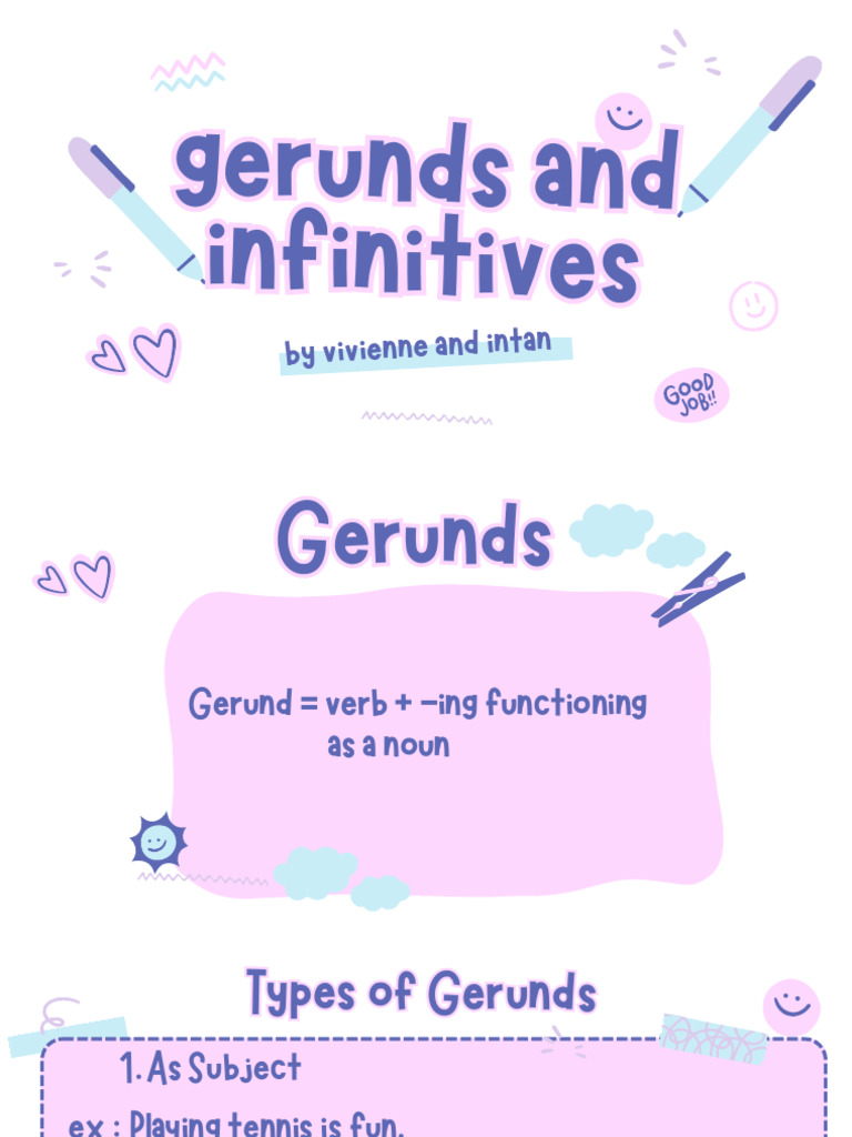 Gerunds and Infinitives - 20251103 - 052925 - 0000 | PDF | Verb ...