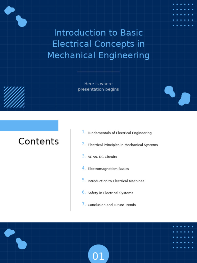 Electrical Concepts for Mechanical Engineers | PDF | Electromagnetic ...