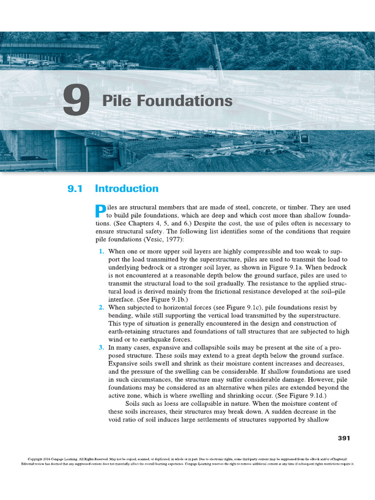 Pile Foundations | PDF