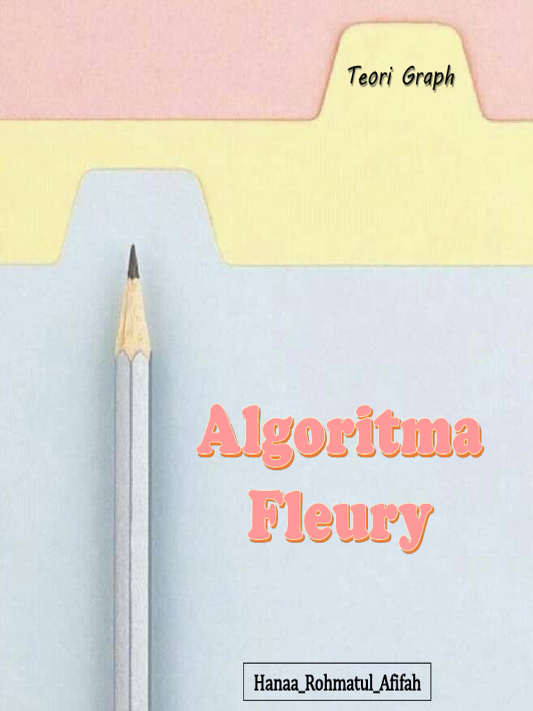 Algoritma Fleury untuk Lintasan Euler | PDF