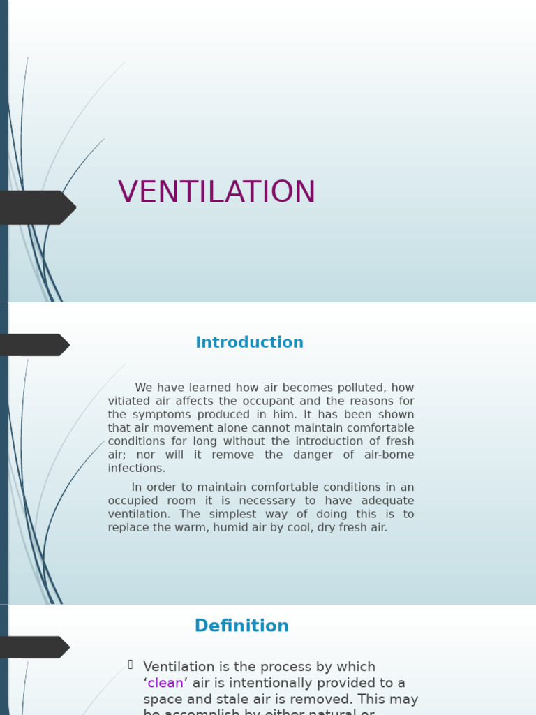 Essential Guide to Ventilation Types | PDF | Ventilation (Architecture ...
