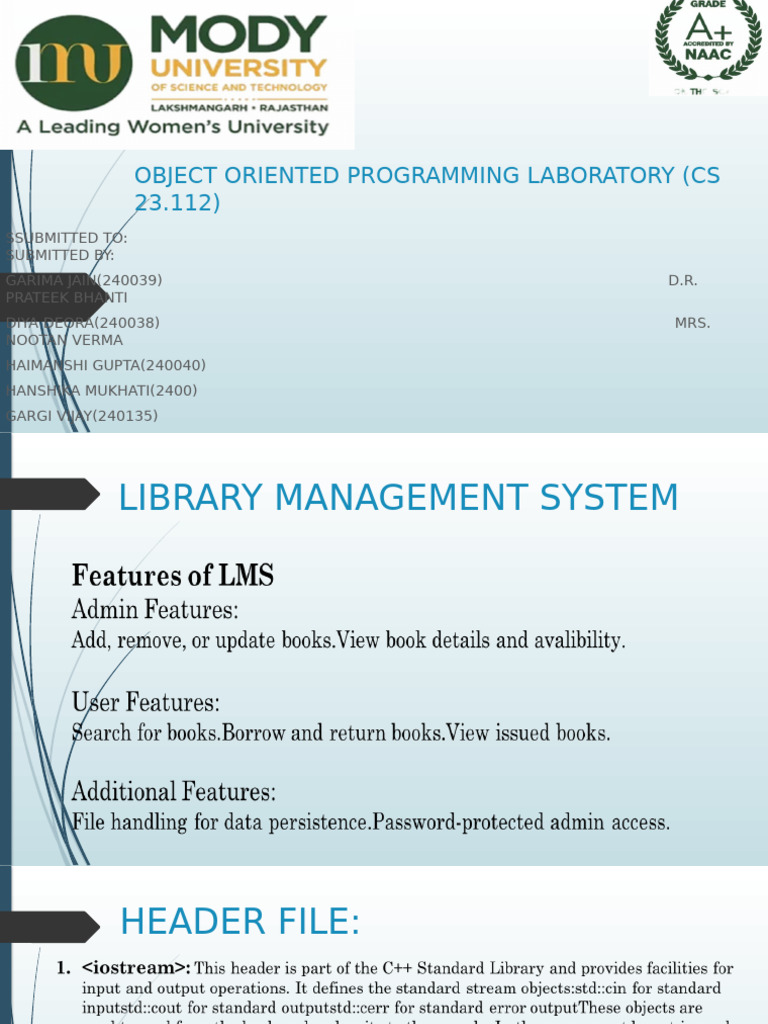 library managemant system (1) | PDF