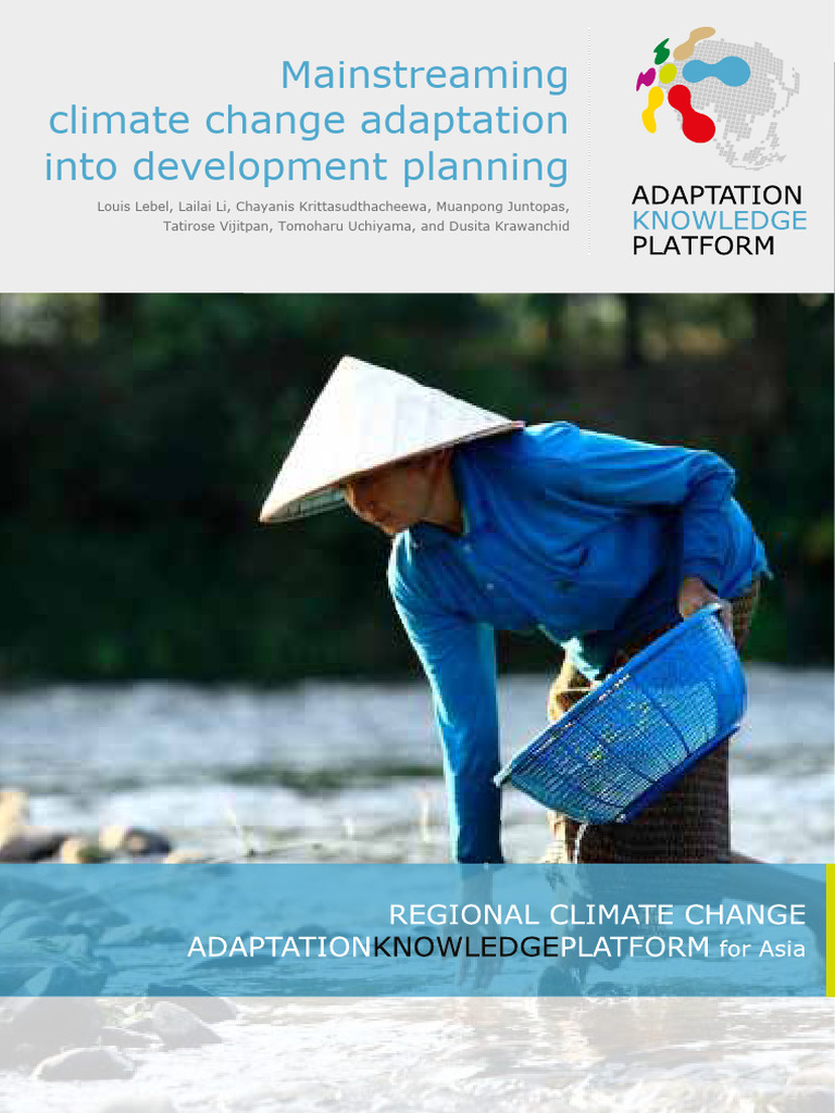 Mainstreaming Climate Change | PDF | Climate Change Mitigation | Policy
