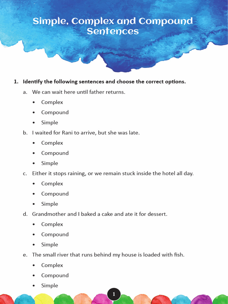 Sentence Types and Transformations Guide | PDF
