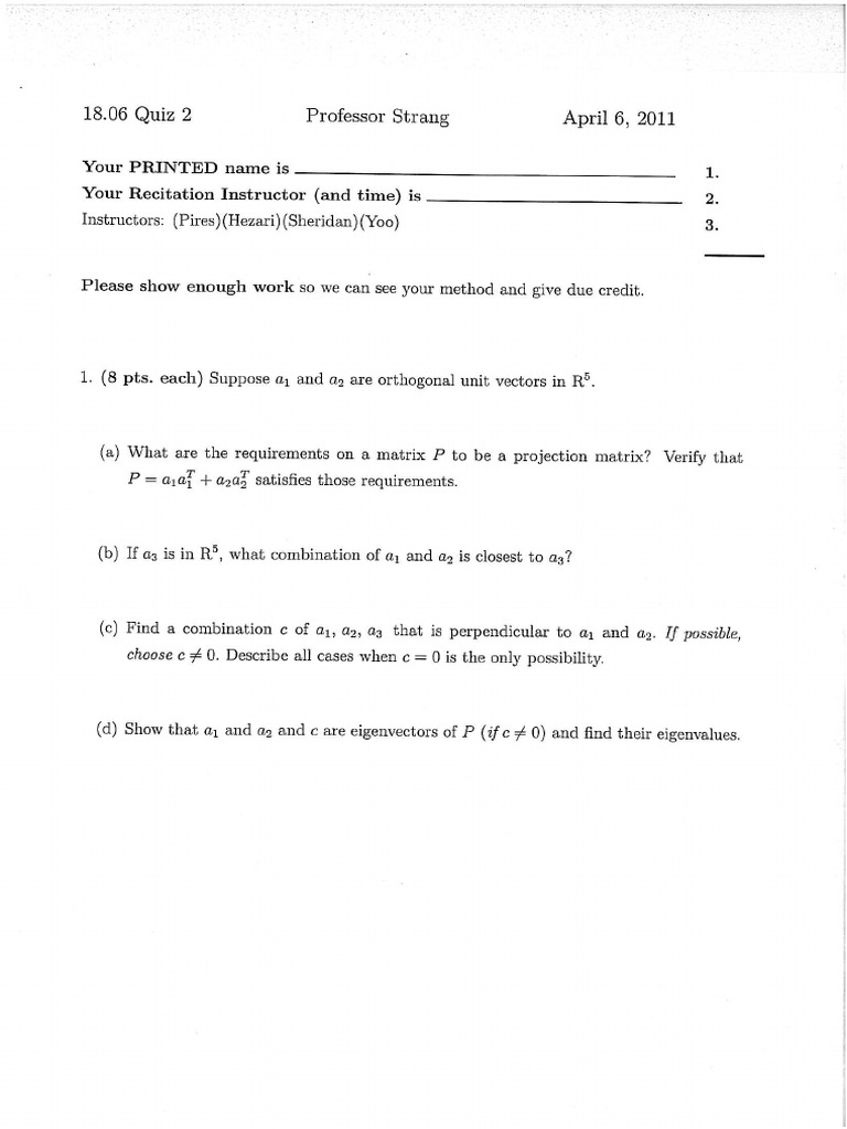 Exam 2 S | PDF