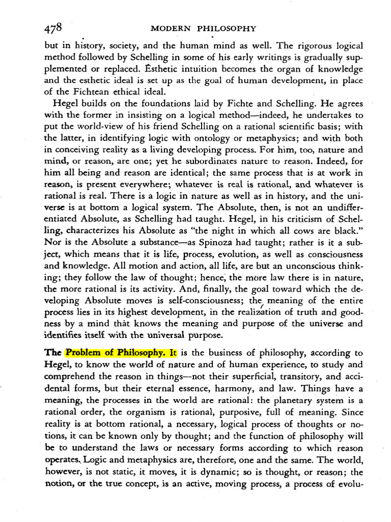 Hegel | PDF | Reason | Thought
