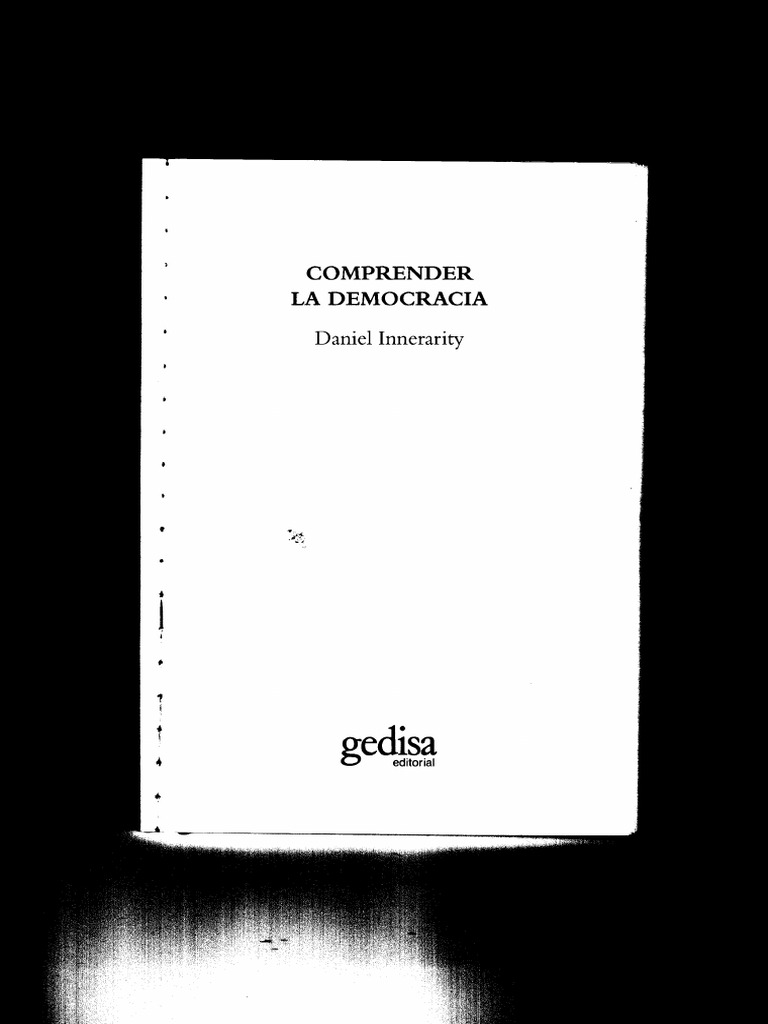 INNERARITY Comprender La Democracia AP | PDF