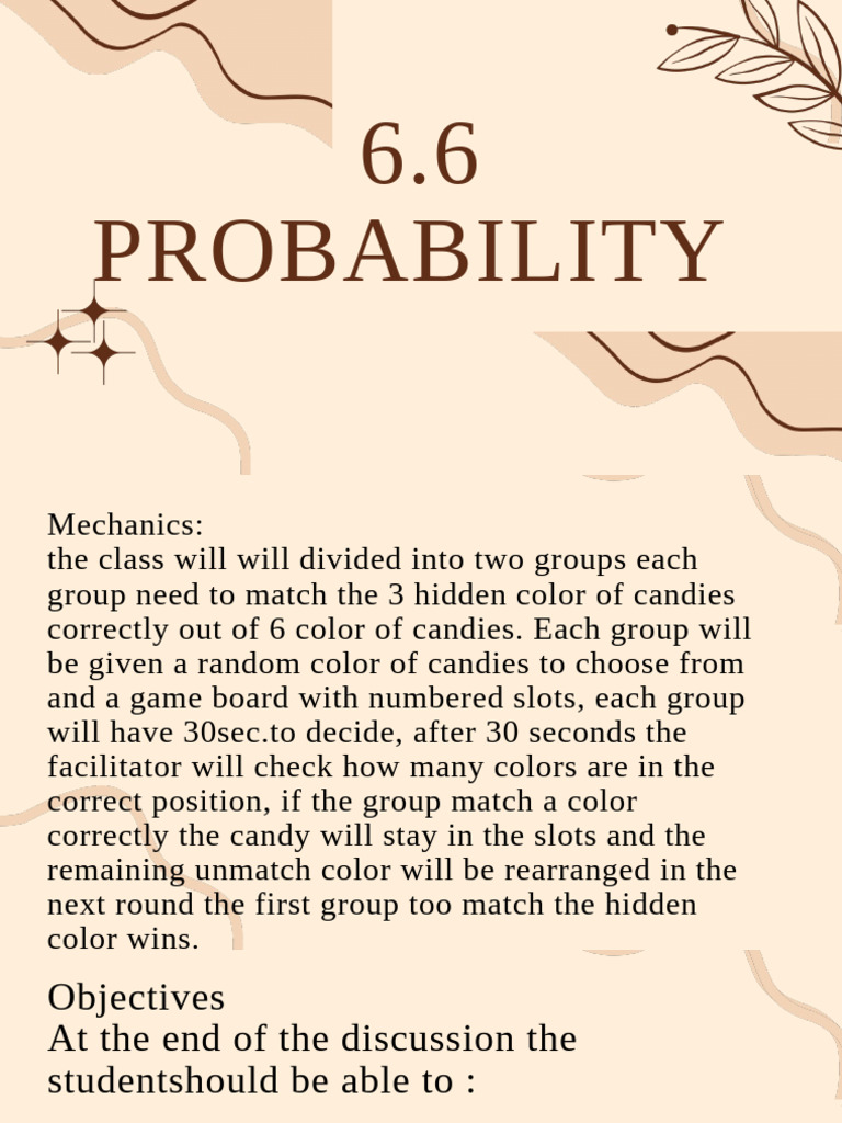 6.6.7 The Multiplication Rule | PDF | Probability Distribution | Random ...