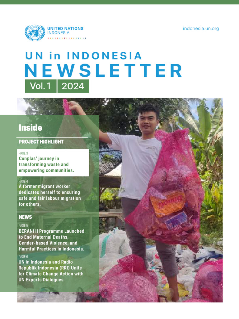 UN Indonesia Newsletter Vol 1 - en - PRINT - Compressed | PDF | Human ...