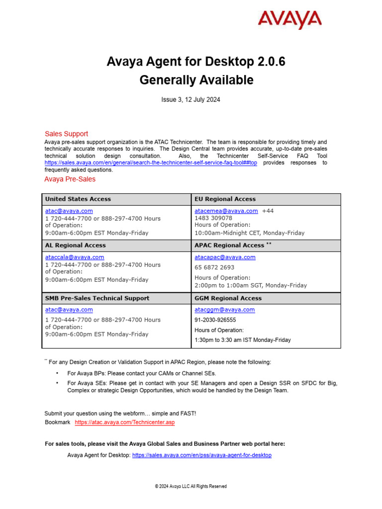 Avaya Agent for Desktop Overview | PDF | Desktop Virtualization ...