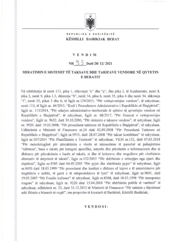 Vendim 93 Compressed | PDF