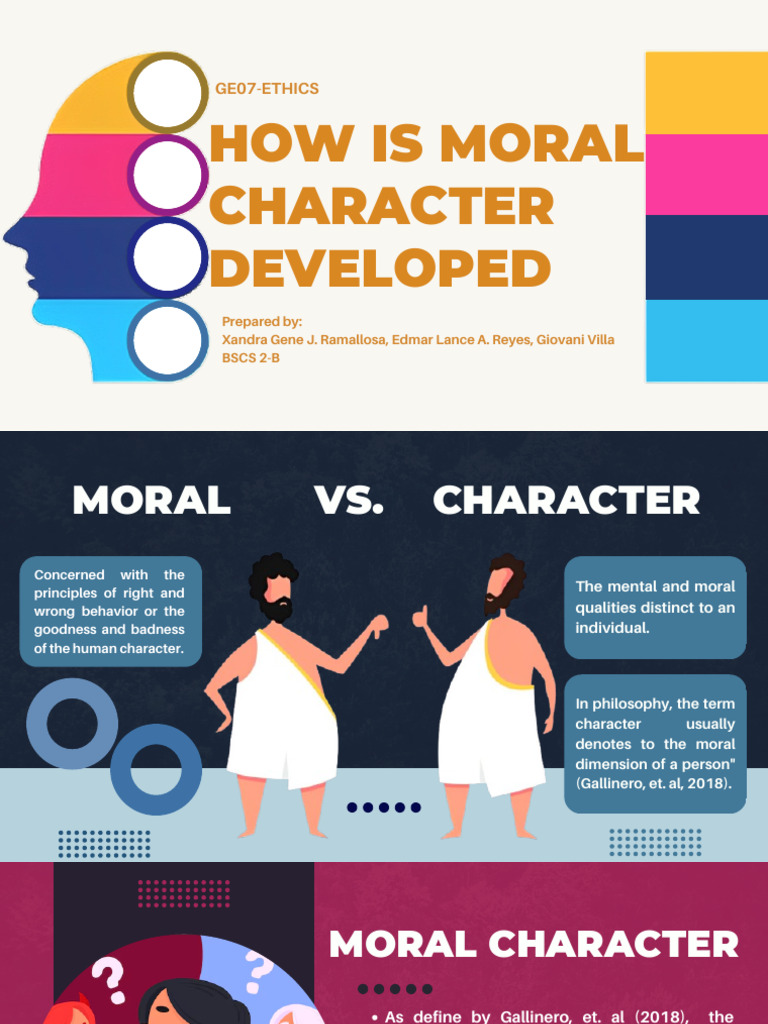 how is moral character developed PDF Virtue Wisdom