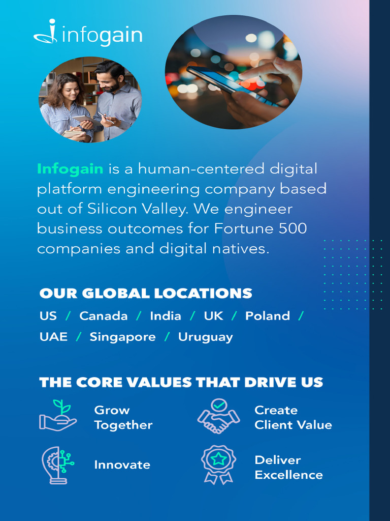 Infogain Mini Brochure | PDF
