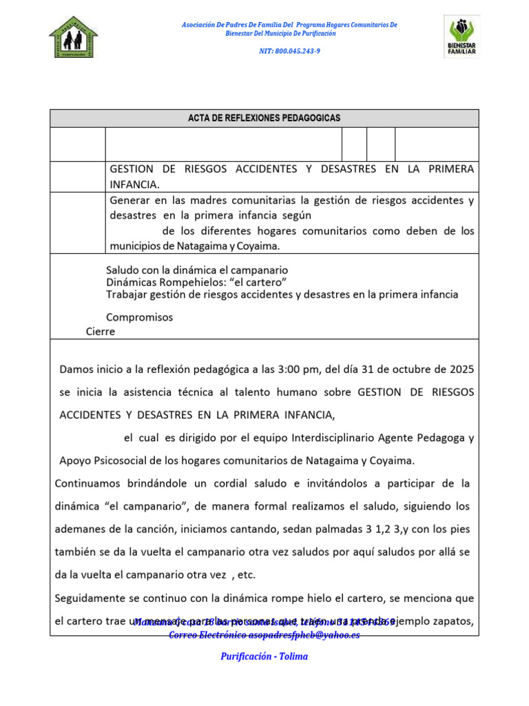 Gestión de Riesgos en Primera Infancia | PDF | Violencia | Abuso infantil