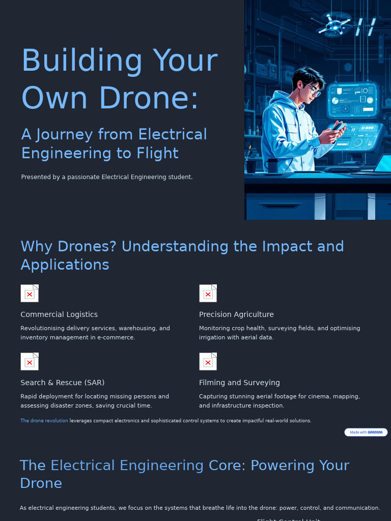 Build Your Own Drone: A Guide | PDF | Unmanned Aerial Vehicle ...