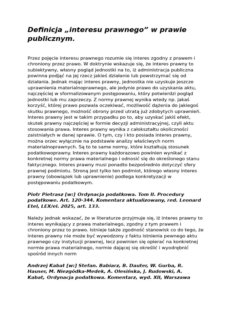 Institution in polish tax law | PDF