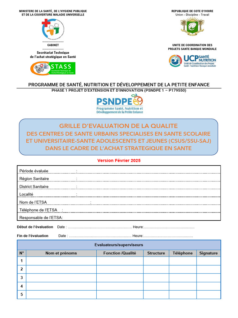 Évaluation de la qualité des soins en santé | PDF | Adolescence | Budget