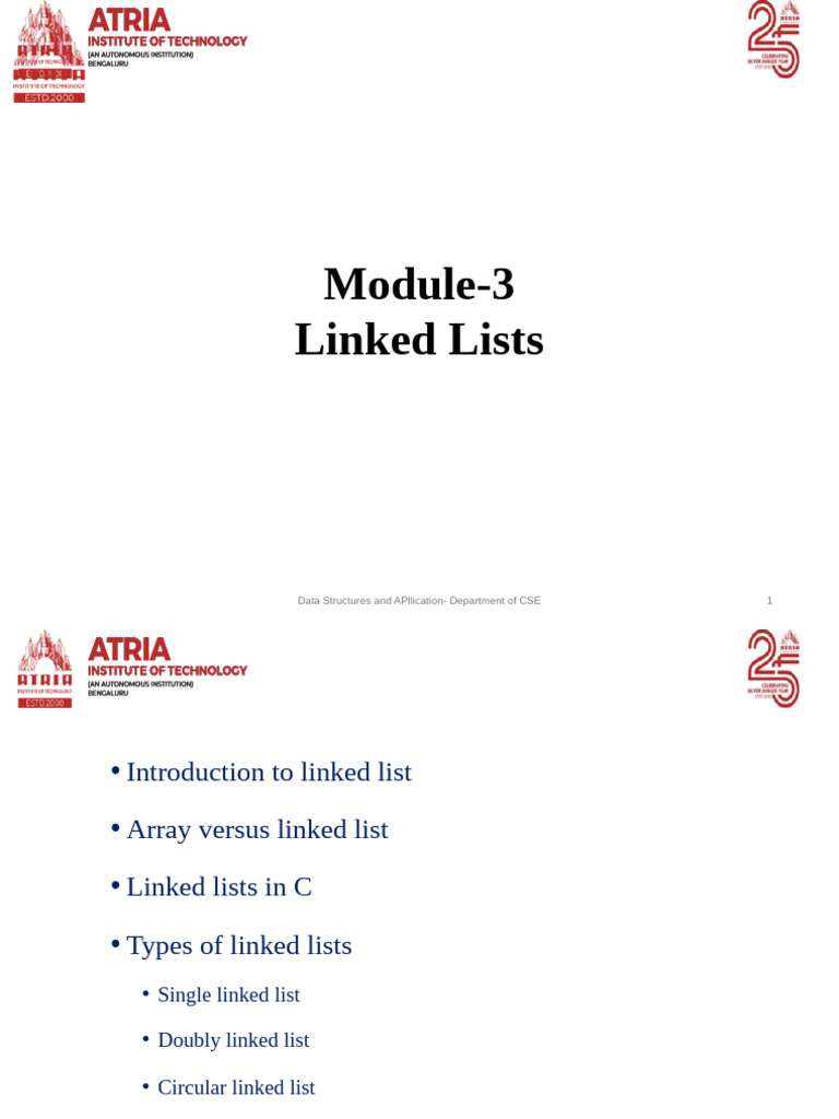 Linked Lists: Types and Operations | PDF | Pointer (Computer ...