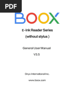 XTEINK X4 E-Reader User Guide | PDF | Software | Computing