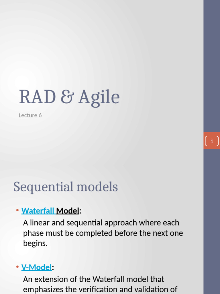 Software Engineering Lecture 6 | PDF | Agile Software Development ...
