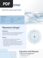 Newton's Rings: Formula and Derivation | PDF