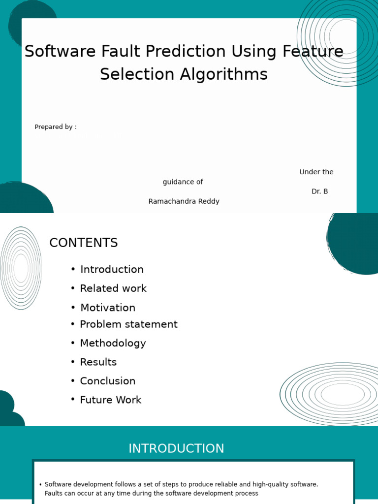 Software Fault Prediction | PDF | Machine Learning | Prediction
