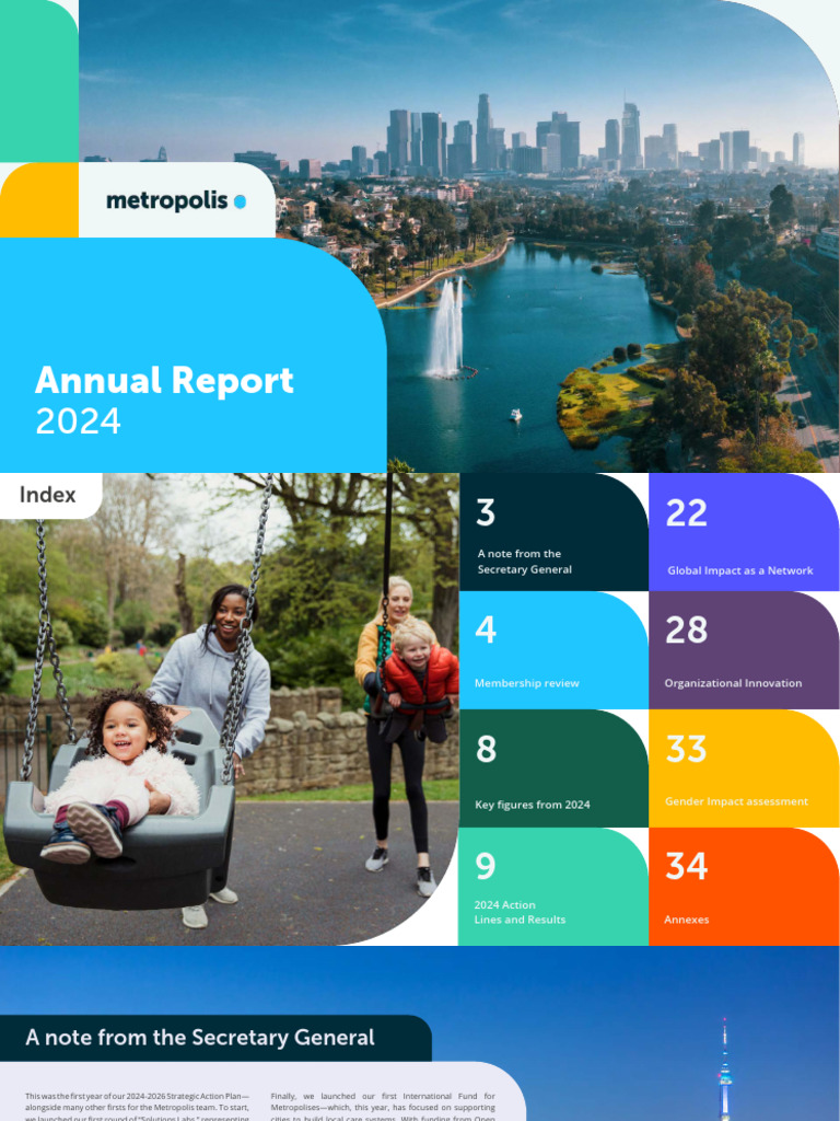 2024 Metropolis Annual Report Insights | PDF | City | Renewable Energy