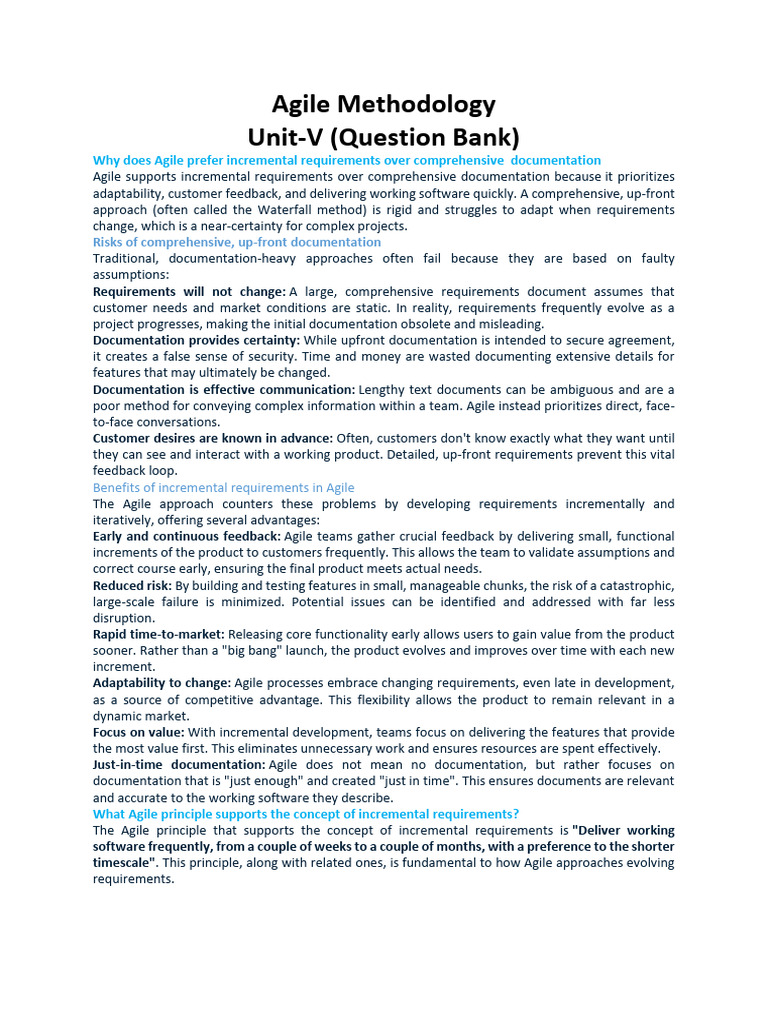 unit-5 | PDF | Test Driven Development | Agile Software Development