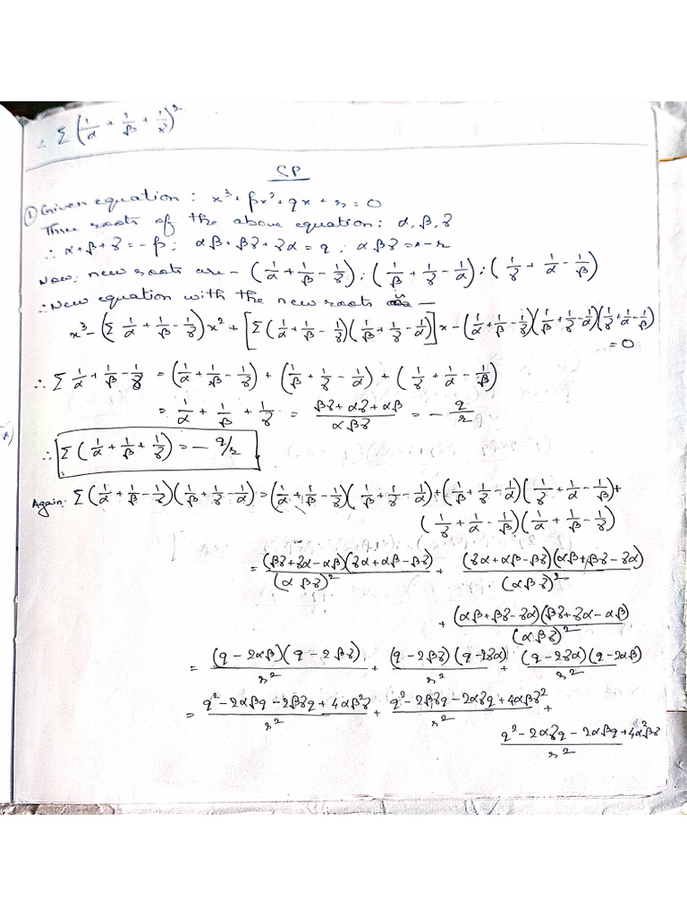 SP Sir Assignment | PDF