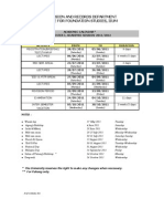 Academic Calendar 2011-2012