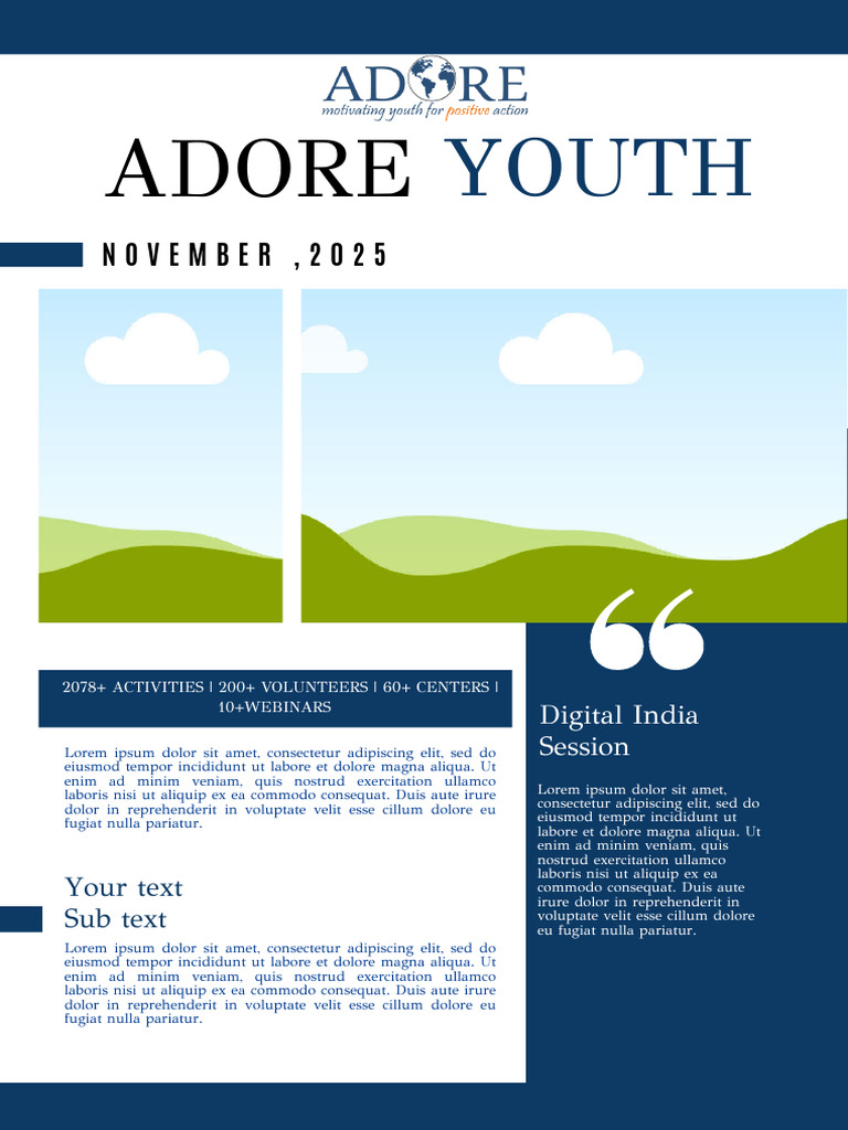 Adore Newsleter Draft | PDF