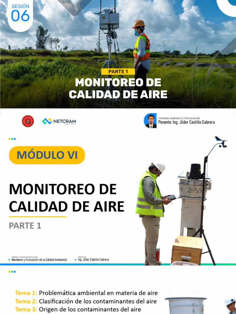 Monitoreo de Calidad del Aire: Contaminantes | PDF | Contaminación | La ...
