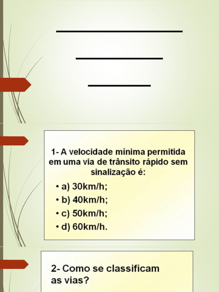 Normas Gerais de Circulação e Conduta | PDF
