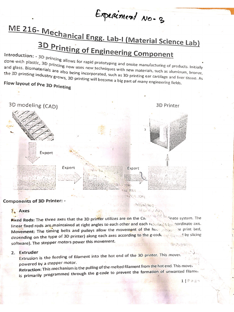 3d Printing | PDF